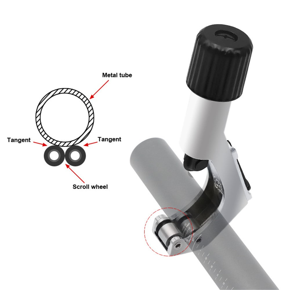 RIDERACE RR9062 Bicycle Tube Cutting Tool for Fork Handlebar Seatpost Fits Alloy Steel Brass Titanium Pipe Dia.6-42mm or 4-28mm