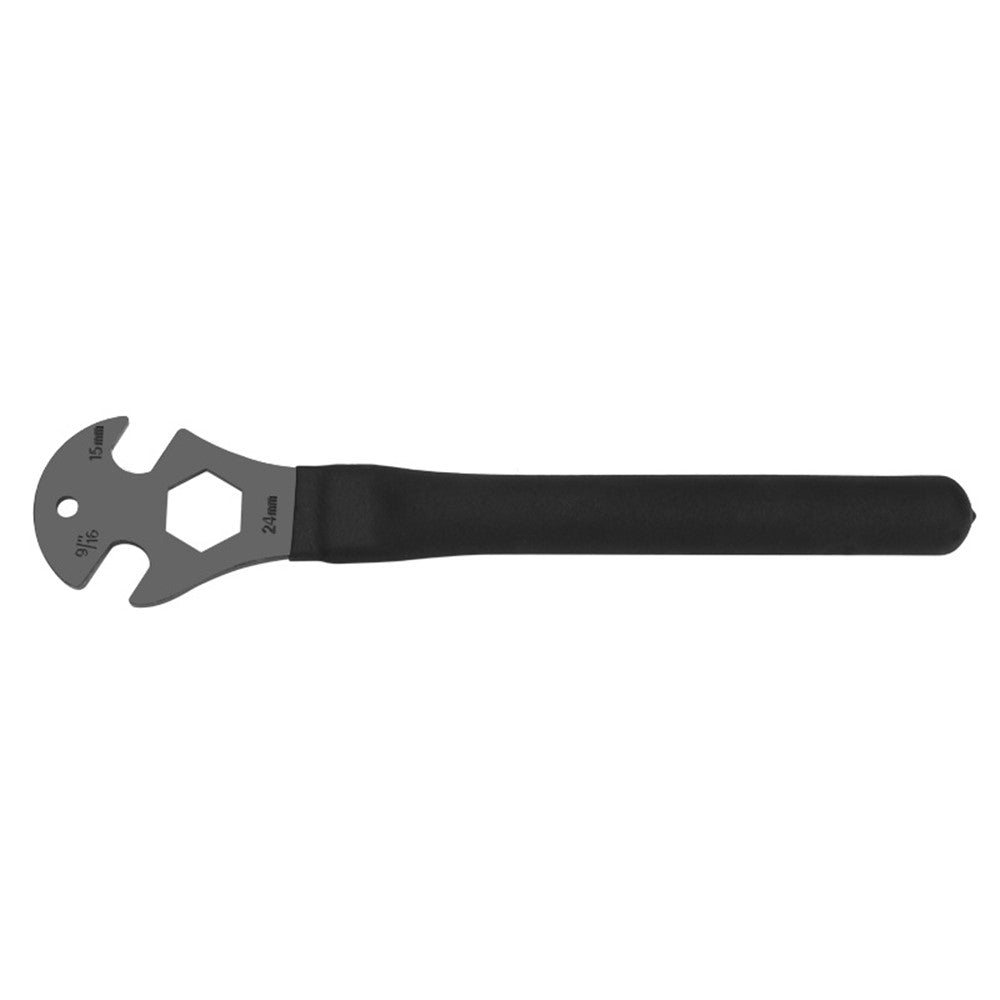 RIDERACE RR9369 High Carbon Steel Long Handle Bicycle Pedal Removal Wrench Bike Repair Tool