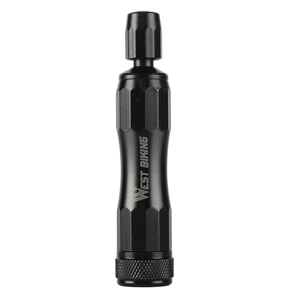 WEST BIKING Portable Mountain Bike Tire Repair Kit Aluminum Alloy Tubeless Tire Maintain Tool Set