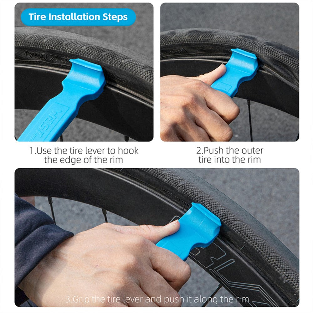 WEST BIKING Bicycle Tire Lever Nylon Integrated Tire Removal Tool for Mountain / Road Bikes