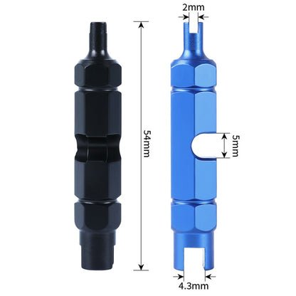 YIQUAN CSQMBS Bicycle Valve Core Remover Presta / Schrader Valve Extender Tire Repair Tool