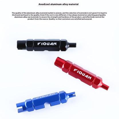 YIQUAN CSQMBS Bicycle Valve Core Remover Presta / Schrader Valve Extender Tire Repair Tool