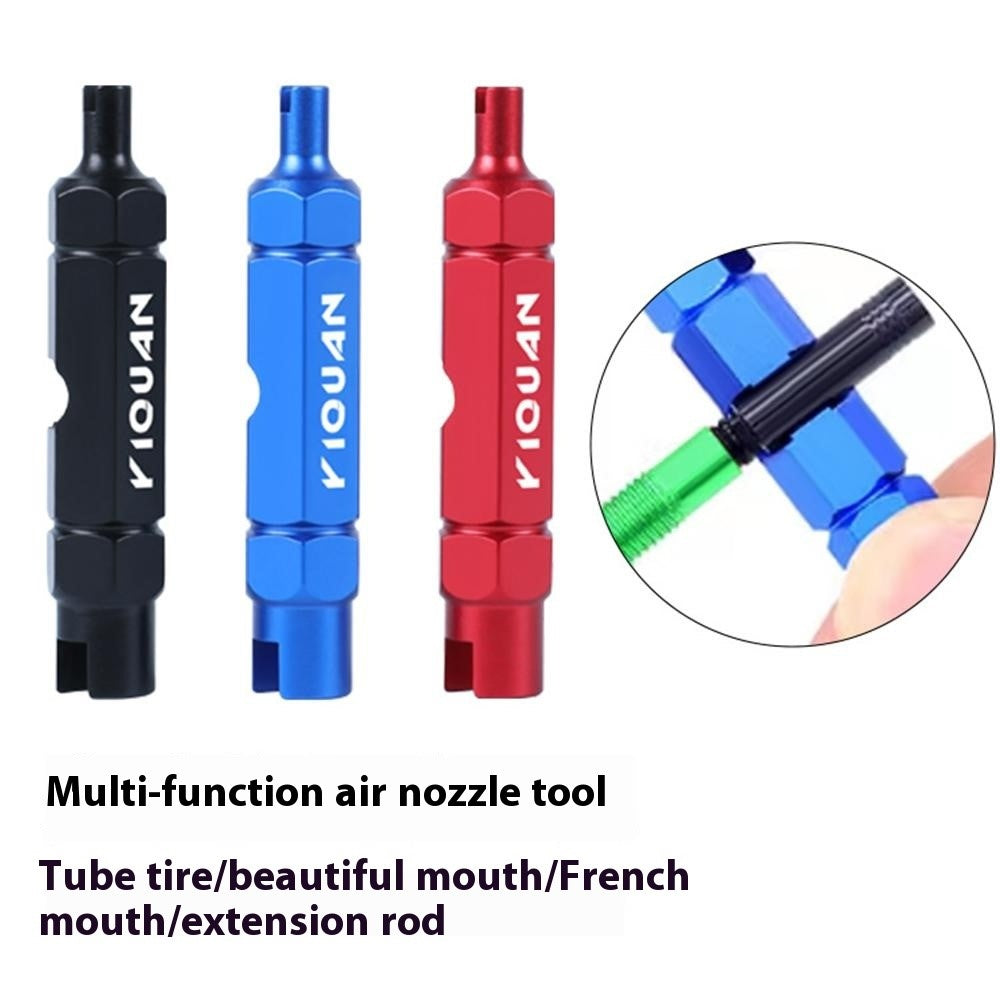 YIQUAN CSQMBS Bicycle Valve Core Remover Presta / Schrader Valve Extender Tire Repair Tool