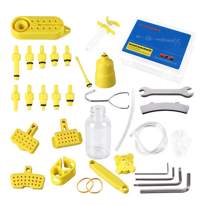 YIQUAN 13FJ0003 Bicycle Disc Brake Oil Change Tool for Mountain Road Bike Universal Brake Fluid Injection Kit
