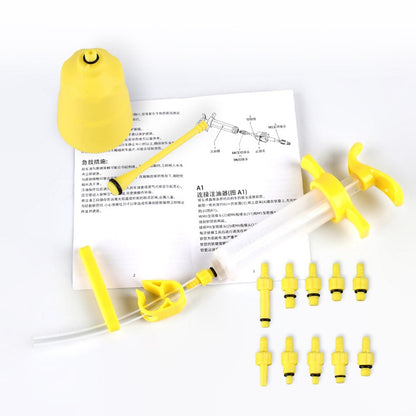 YIQUAN 13FJ0003 Bicycle Disc Brake Oil Change Tool for Mountain Road Bike Universal Brake Fluid Injection Kit