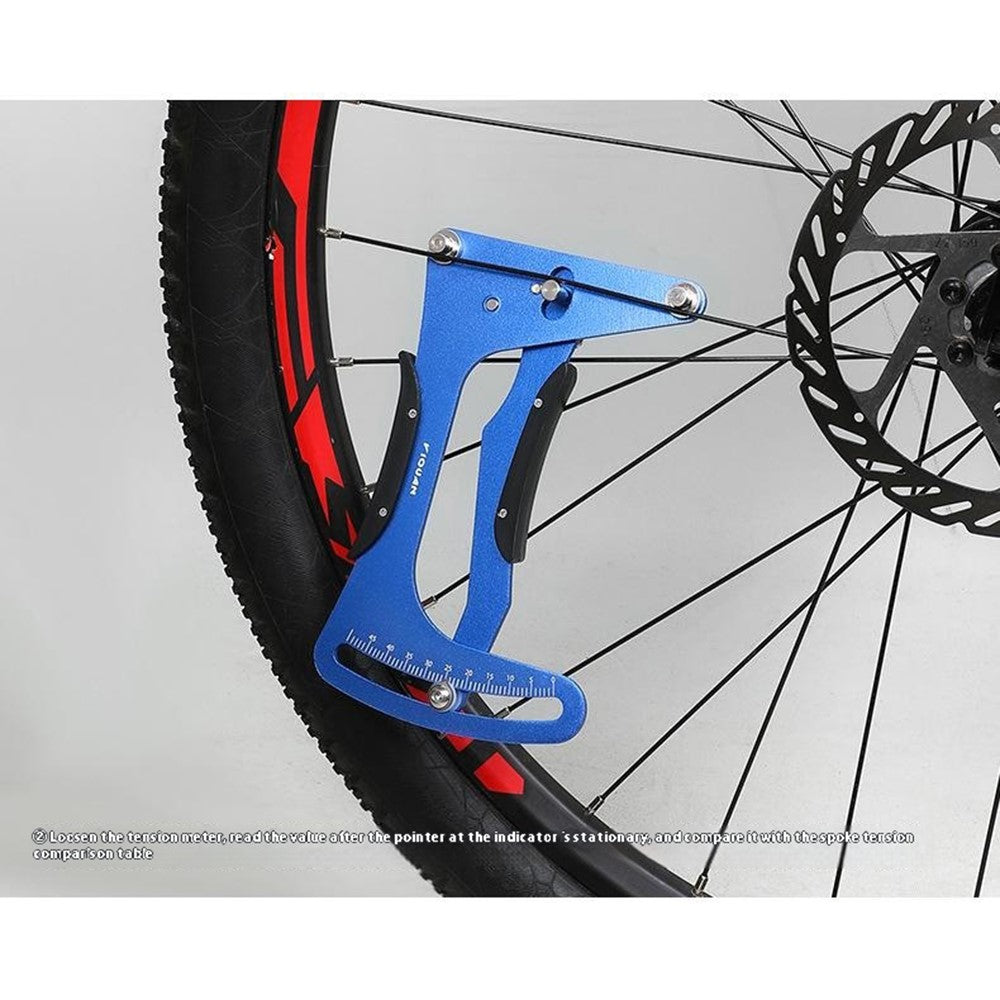 YIQUAN Bicycle Spoke Tension Meter Mountain Road Bike Wheel Rim Tension Measurement Tool