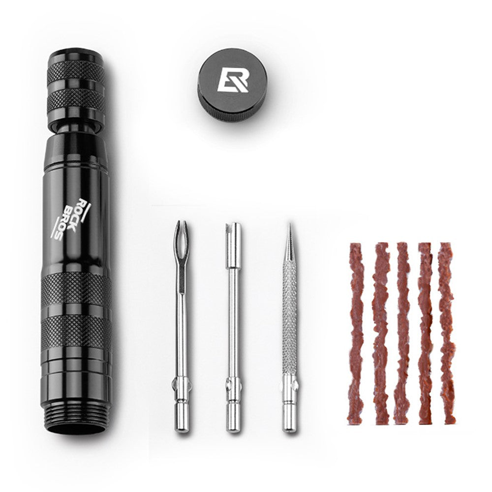 ROCKBROS 43210006 / BG-9901 Mountain Road Bike Tubeless Tire Repair Kit with Rubber Strips