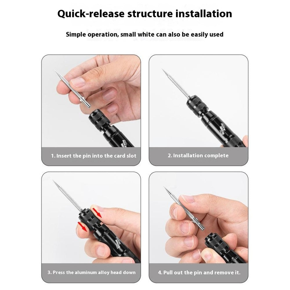ROCKBROS 43210006 / BG-9901 Mountain Road Bike Tubeless Tire Repair Kit with Rubber Strips