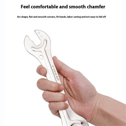 YIQUAN 13FQ0109 High Carbon Steel Bicycle Repair Tool Double Open Hub Axle Removal Installation Wrench