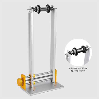 WEST BIKING YP0719470 For 12 / 15 / 20mm Thru Axle Hubs Bicycle Truing Stand Adapter Metal Conversion Tool
