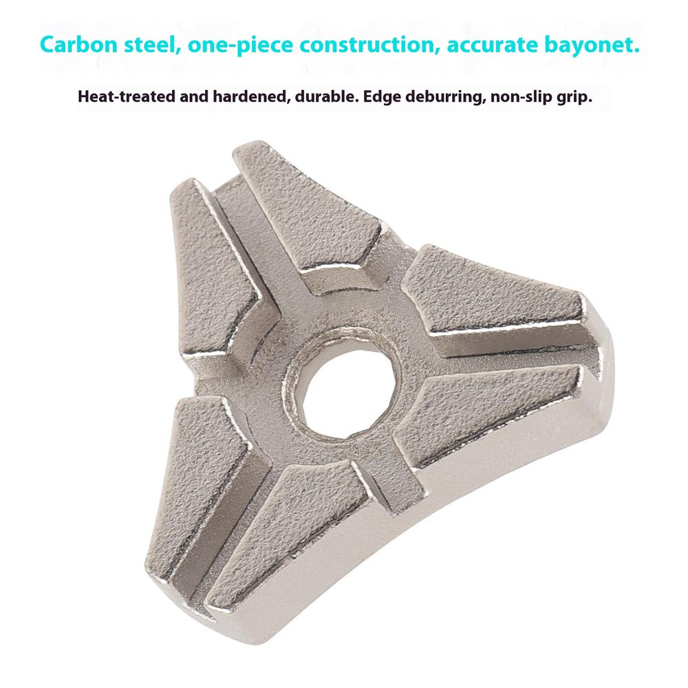 103409-1 Bicycle Spoke Wrench 6 Sizes Triangular Carbon Steel Bike Wheel Truing Repair Tool