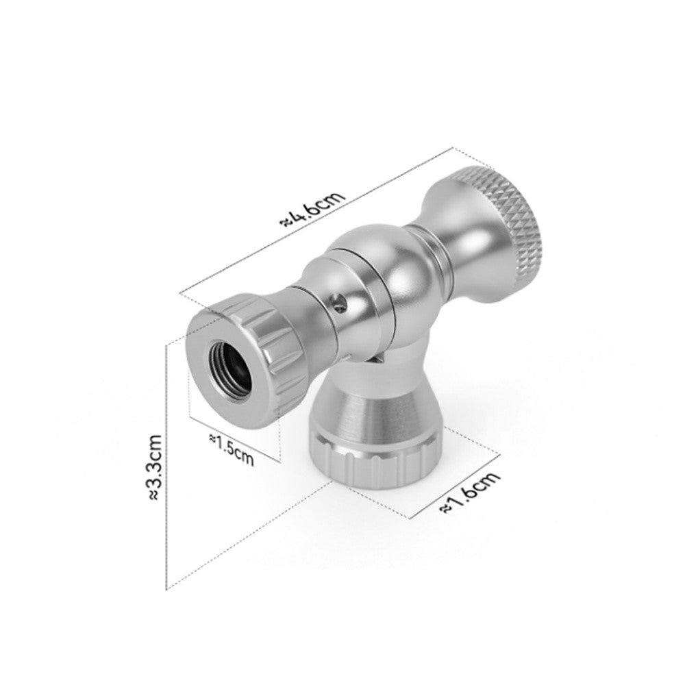 ROCKBROS CO2 Inflator Head for Bike Tires Quick Inflation Presta and Schrader Valve Adapter, 420003 TG-C8006 420003001
