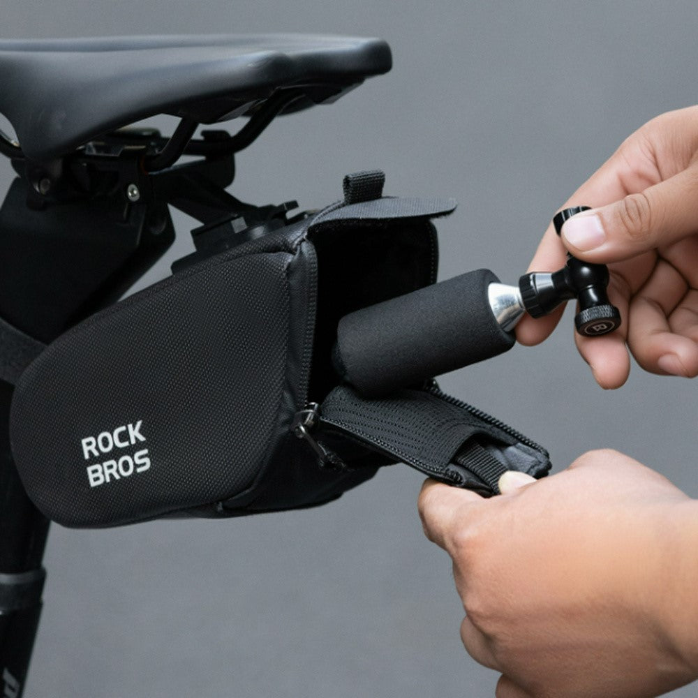 ROCKBROS CO2 Inflator Head for Bike Tires Quick Inflation Presta and Schrader Valve Adapter, 420003 TG-C8006 420003001