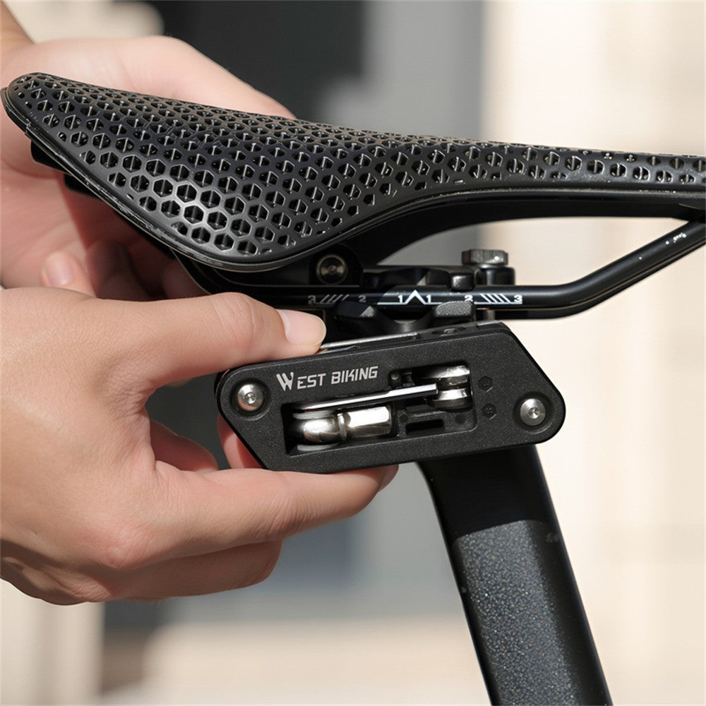 WEST BIKING YP0719488 10 in 1 Multitool for Bicycle Repair Kit Portable Screwdriver Hex Wrench Cycling Equipment