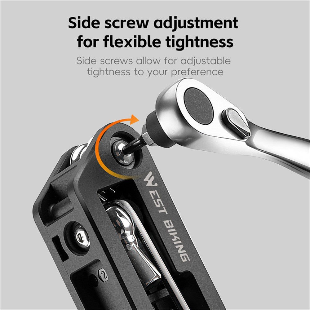 WEST BIKING YP0719488 10 in 1 Multitool for Bicycle Repair Kit Portable Screwdriver Hex Wrench Cycling Equipment