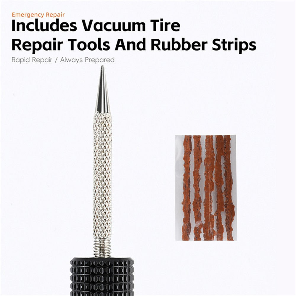 WEST BIKING YP0719484 Portable Bike Repair Tool Kit Mini Ratchet Wrench Set Vacuum Tire Patch Kit for Bicycle  /  E-Bike  /  Motorcycle