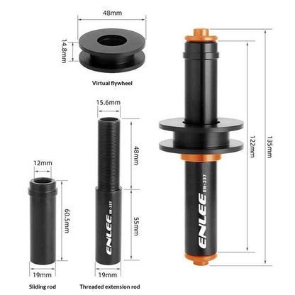 ENLEE EN-237 Chain Keeper Stabilizer Dummy Hub Cleaning Tool for Mountain / Road Bikes