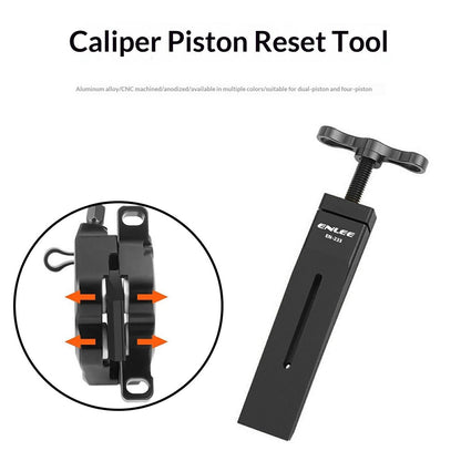 ENLEE EN-233 Aluminum Alloy Bicycle Caliper Piston Return Tool Road Bike Brake Caliper Tool for MTB Road Bike