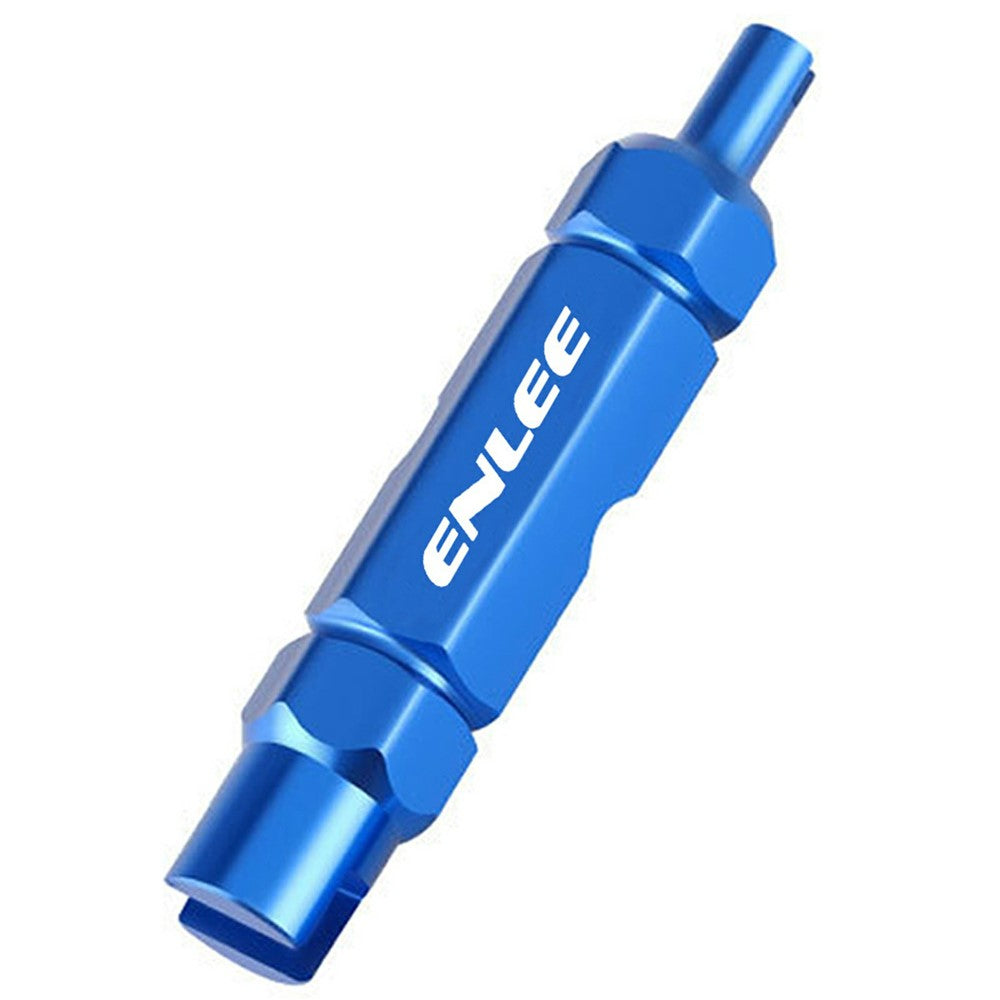 ENLEE E510 Bicycle Tire Valve Core Wrench Tool for FV / AV Valves Aluminum Alloy Portable Maintenance Tool
