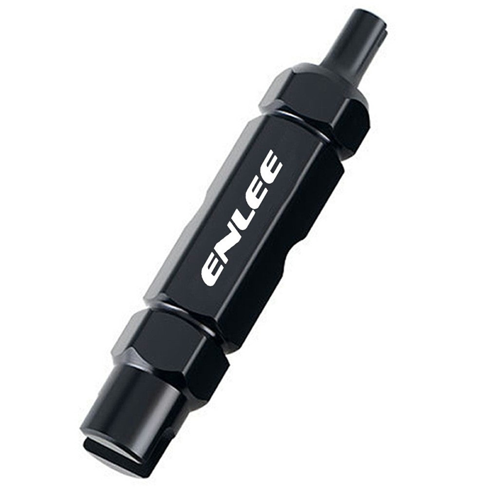 ENLEE E510 Bicycle Tire Valve Core Wrench Tool for FV / AV Valves Aluminum Alloy Portable Maintenance Tool