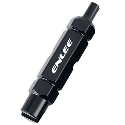 ENLEE E510 Bicycle Tire Valve Core Wrench Tool for FV / AV Valves Aluminum Alloy Portable Maintenance Tool