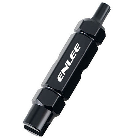 ENLEE E510 Bicycle Tire Valve Core Wrench Tool for FV / AV Valves Aluminum Alloy Portable Maintenance Tool