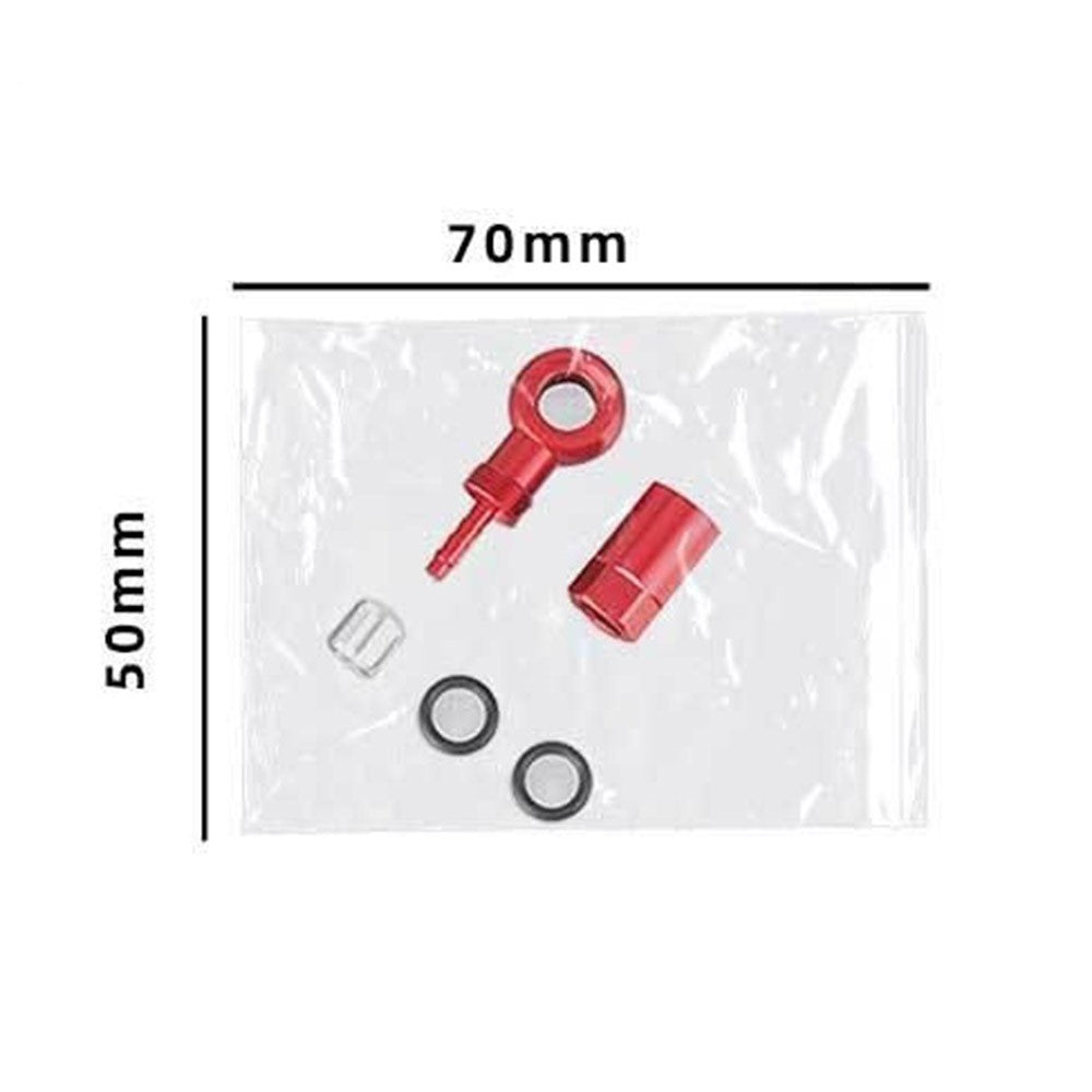 ENLEE E511 Bike Hydraulic Disc Brake Hose Connector Kit Olive Barb Set Bicycle Modification Accessory for SLX XT XTR
