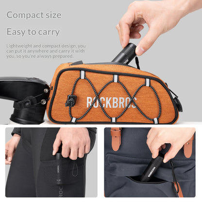 ROCKBROS TG-8601 Portable Ratchet Wrench Set with 8 Bits for Bike Repair Magnetic Hex Tool Kit