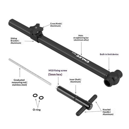 ENLEE Derailleur Hanger Alignment Tool Mountain Bike Rear Dropout Hanger Correction Repair Adjustment Tool