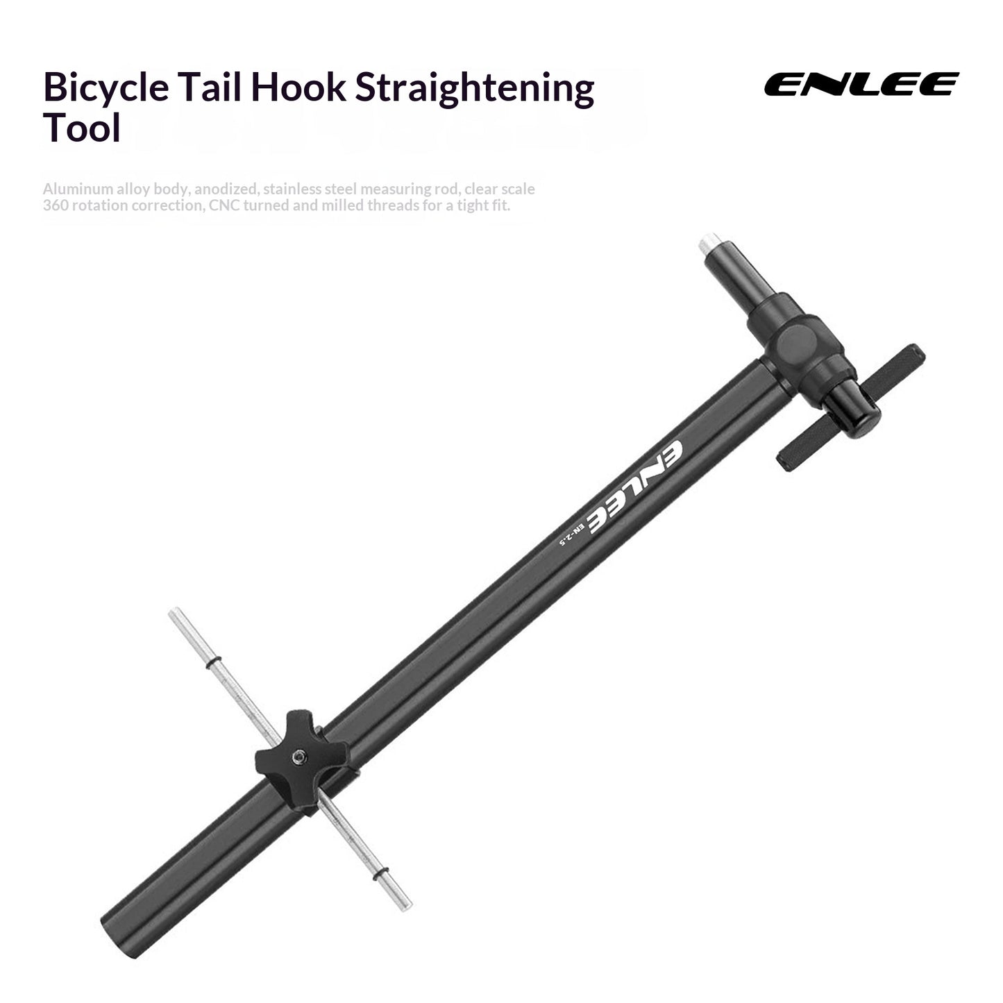 ENLEE Derailleur Hanger Alignment Tool Mountain Bike Rear Dropout Hanger Correction Repair Adjustment Tool
