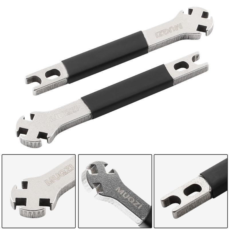 MUQZI Bike Spoke Wrench 3.3/3.4/3.5mm Spoke Nipple Remover Bicycle Wheel Tension Adjustment Tool