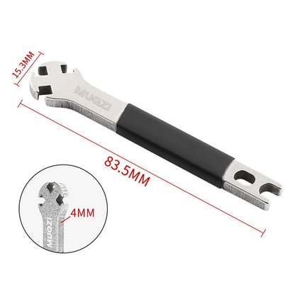 MUQZI Bike Spoke Wrench 3.3/3.4/3.5mm Spoke Nipple Remover Bicycle Wheel Tension Adjustment Tool
