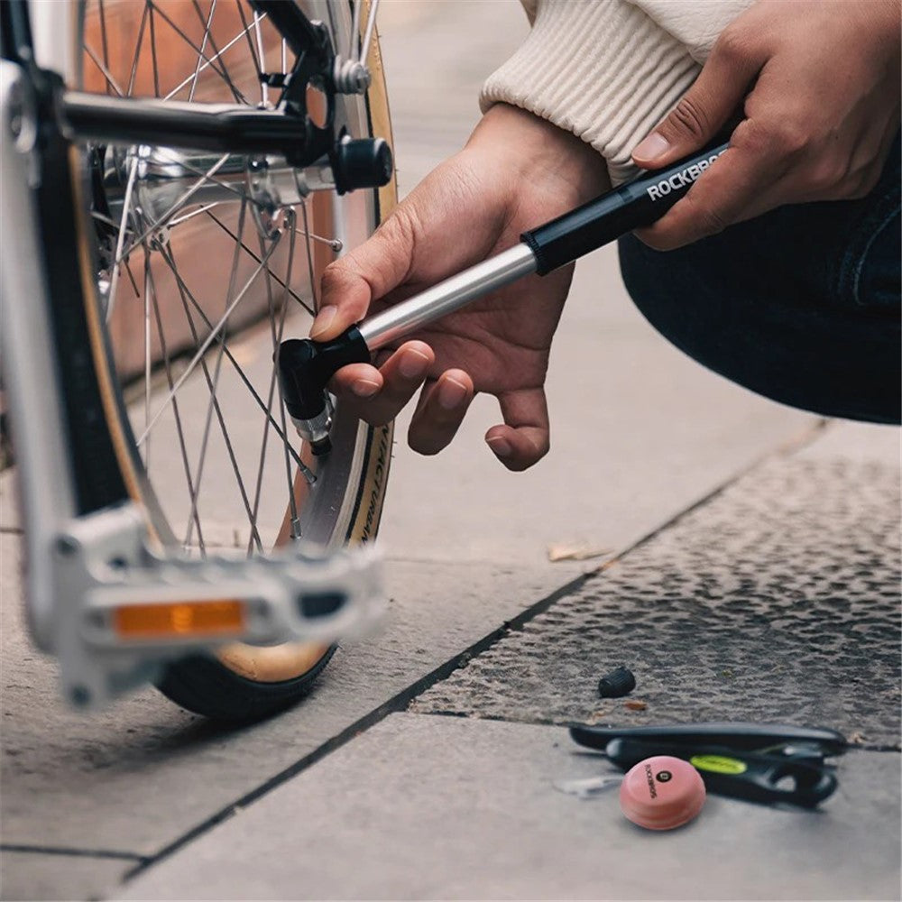 ROCKBROS 6Pcs Bicycle Inner Tire Patch Repair Kit No-glue Adhesive Quick Dry Repair Tool Set