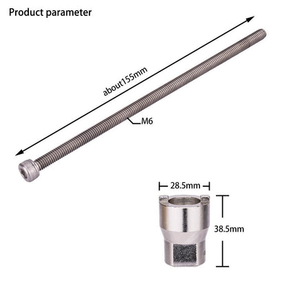 ZTTO Bicycle Hub Repair Tool Steel Bike Hub Installation Wrench Remover