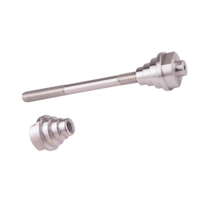 ZTTO Bike Truing Stand Thru Axle Adapter 12 / 15 / 20mm Bicycle Thru Axle Front Hub Steel Fixing Bar
