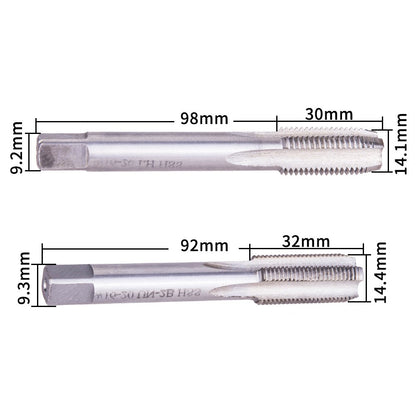 ZTTO 1 Pair Bicycle Crank Threading Tool High Speed Steel Crankset Pedal Tap