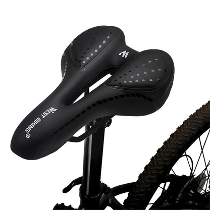 WEST BIKING Bicycle Seat Cushion Breathable Soft Silicon Padded Cushion