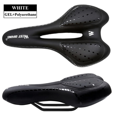 WEST BIKING Bicycle Seat Cushion Breathable Soft Silicon Padded Cushion