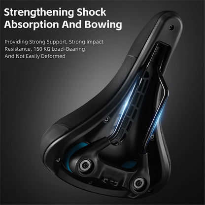 WEST BIKING YP0801210-211 Hollow Bicycle Seat Cushion Shock Absorption Mountain Bike Saddle