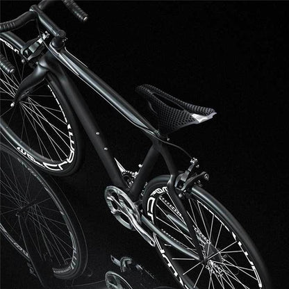 ENLEE 3D Printing Bike Cycling Saddle Carbon Fiber Honeycomb Design Breathable Bicycle Seat, 250x140x17mm