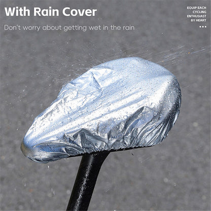WEST BIKING YP0801224 Breathable Design Bike Saddle Cushion Bicycle Seat Cover with Rain Cover
