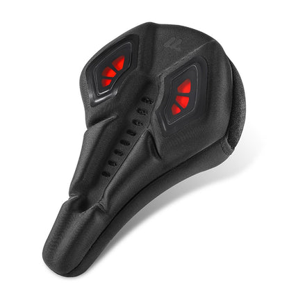 WEST BIKING YP0801222 Bike Saddle Cover Memory Foam + Silicone Breathable Bicycle Seat Cushion