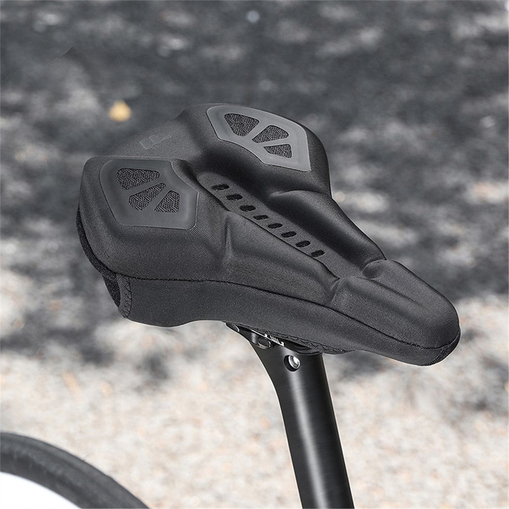 WEST BIKING YP0801222 Bike Saddle Cover Memory Foam + Silicone Breathable Bicycle Seat Cushion