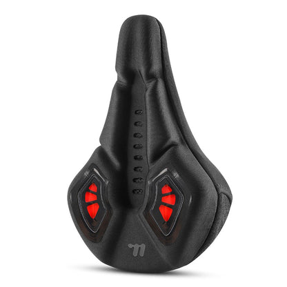 WEST BIKING YP0801222 Bike Saddle Cover Memory Foam + Silicone Breathable Bicycle Seat Cushion