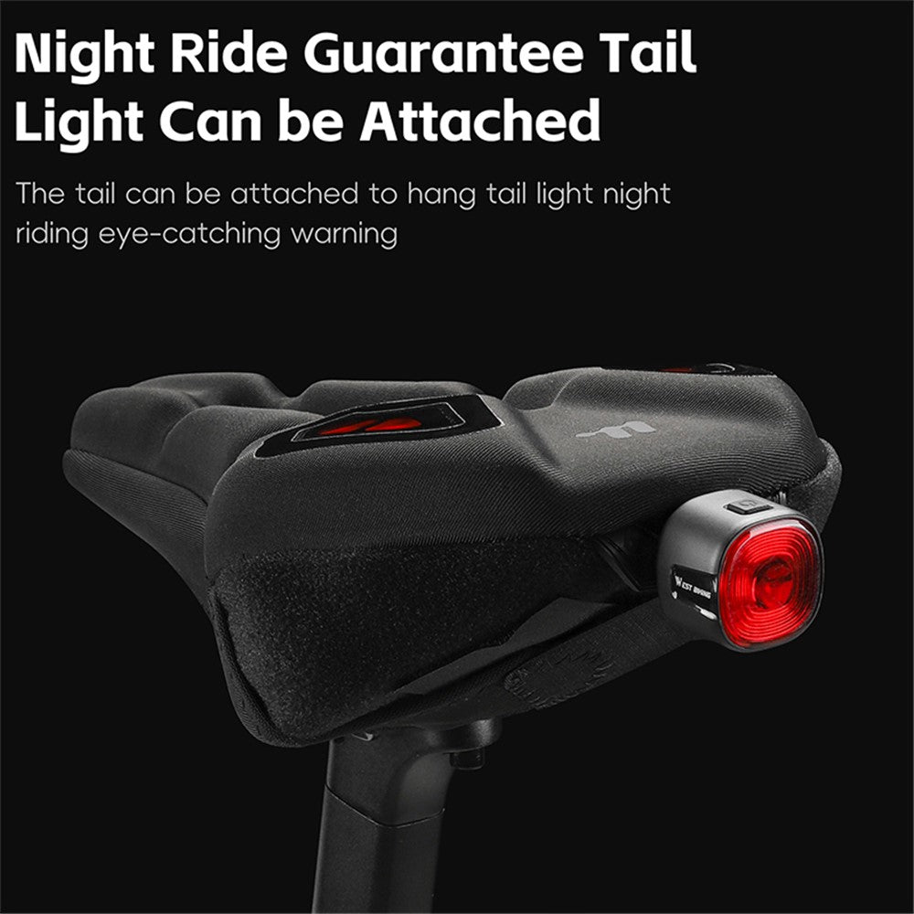 WEST BIKING YP0801222 Bike Saddle Cover Memory Foam + Silicone Breathable Bicycle Seat Cushion