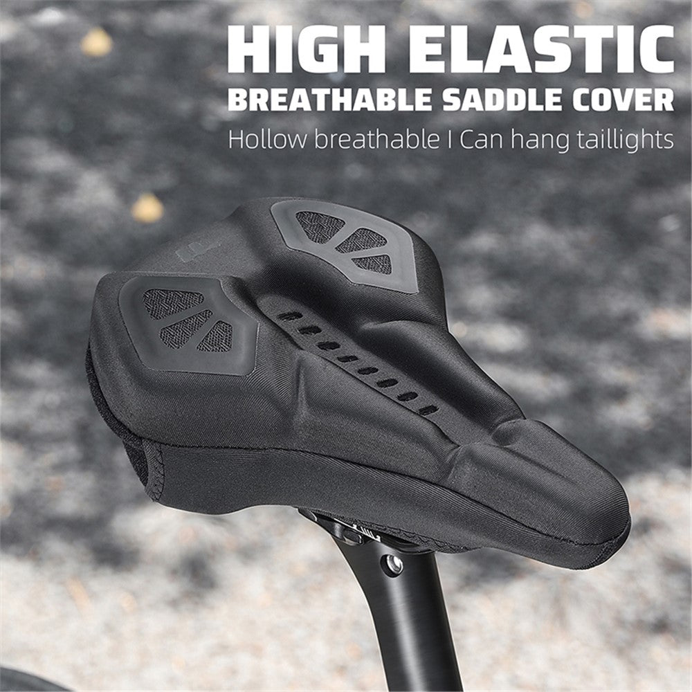 WEST BIKING YP0801221 Bike Saddle Cover Memory Foam + Silicone Breathable Bicycle Seat Cushion