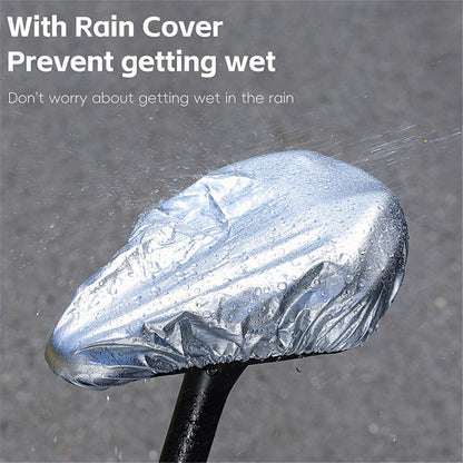 WEST BIKING YP0801221 Bike Saddle Cover Memory Foam + Silicone Breathable Bicycle Seat Cushion