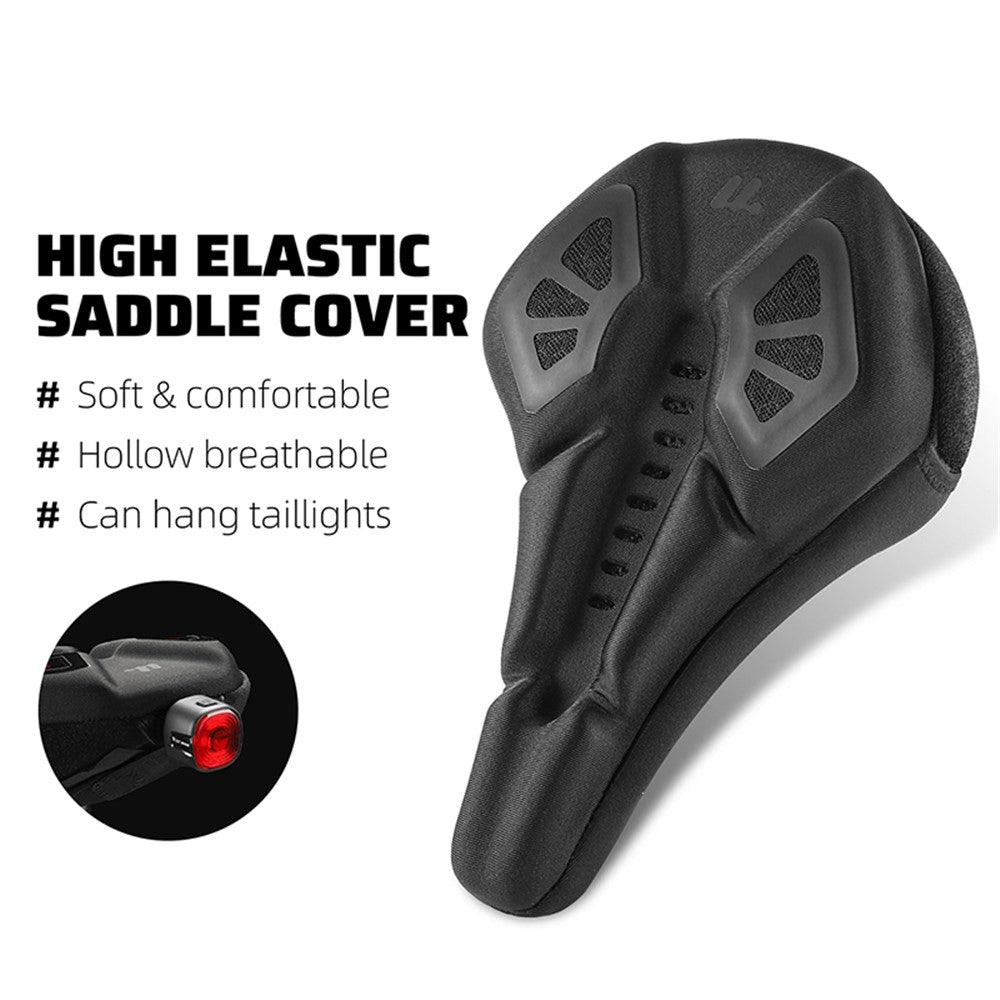 WEST BIKING YP0801221 Bike Saddle Cover Memory Foam + Silicone Breathable Bicycle Seat Cushion