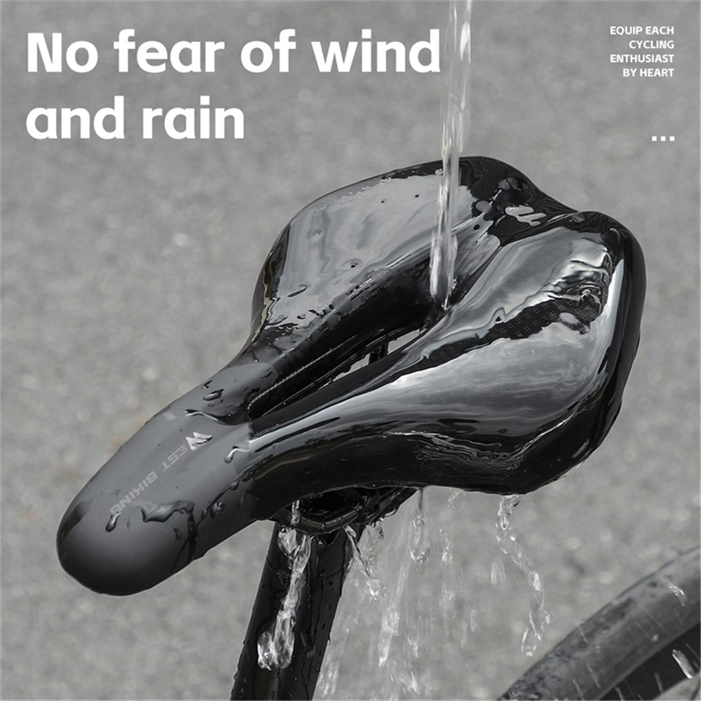 WEST BIKING Bicycle Saddle for Mountain and Road Bikes Shock-Absorbing Bike Seat