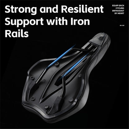 WEST BIKING Bicycle Saddle for Mountain and Road Bikes Shock-Absorbing Bike Seat